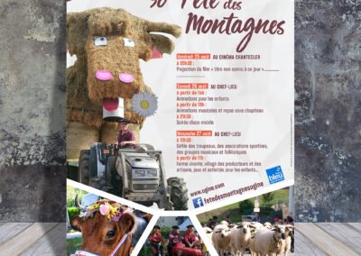 Projet d'affiche pour la Mairie d'Ugine