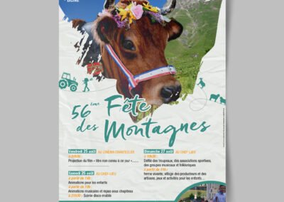 Projet d'affiche pour la Mairie d'Ugine