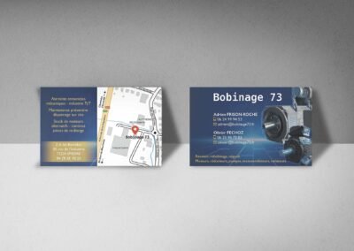 Cartes commerciales recto/verso