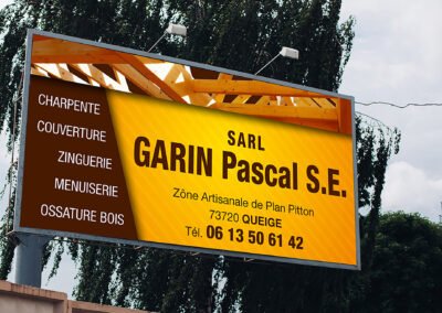 Panneau extérieur pour une entreprise